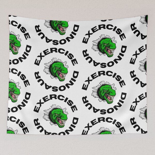 Item preview, Exercise Dinosaur designed and sold by WorldPrintTees.