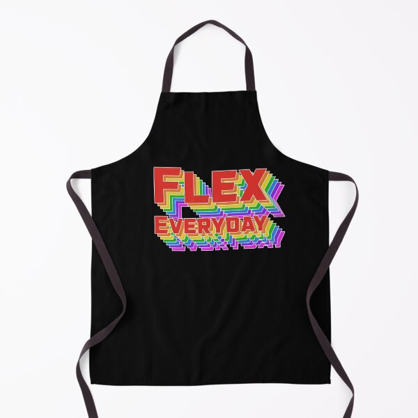 Item preview, Flex everyday rainbow black designed and sold by Pawgyle.