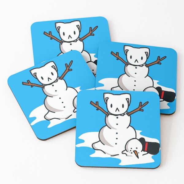 Item preview, snow kitty designed and sold by nuclearpowerArt.