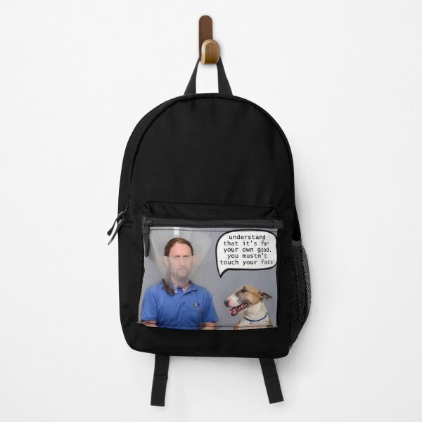 Item preview, Dog: understand that it's for your own good , you mustn't touch your face! designed and sold by zurckoov.