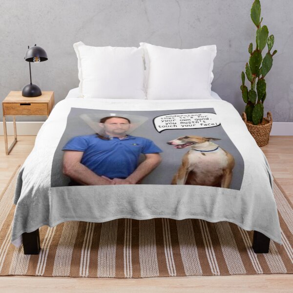 Item preview, Dog: understand that it's for your own good , you mustn't touch your face! designed and sold by zurckoov.