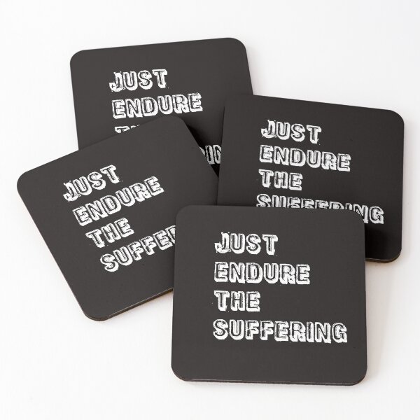 Item preview, Black Just Endure The Suffering designed and sold by DamaliePierre.