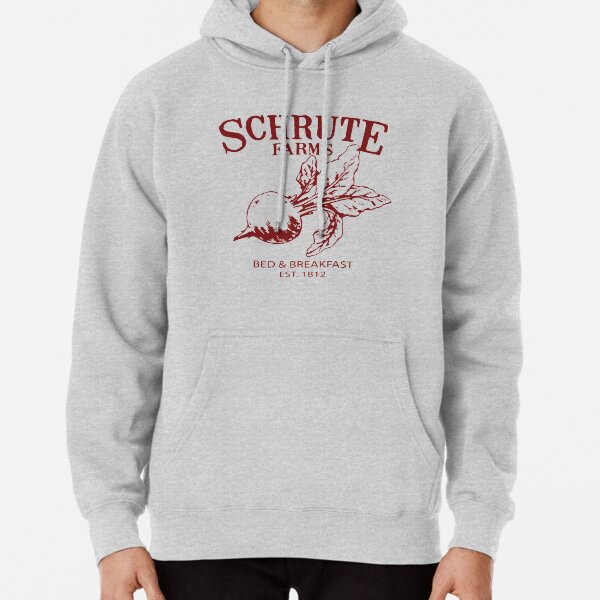 Schrute Farms Sweater Funny Saying Sweaters Schrute Farms Bed and Breakfast False Dwight Short Sleeves Gift For The Office Fans Unisex Sweatshirts