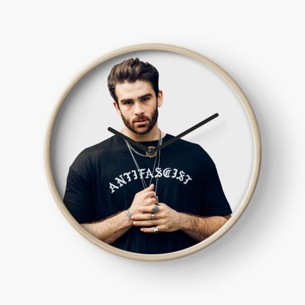 hasan piker antifascist shirt Clock