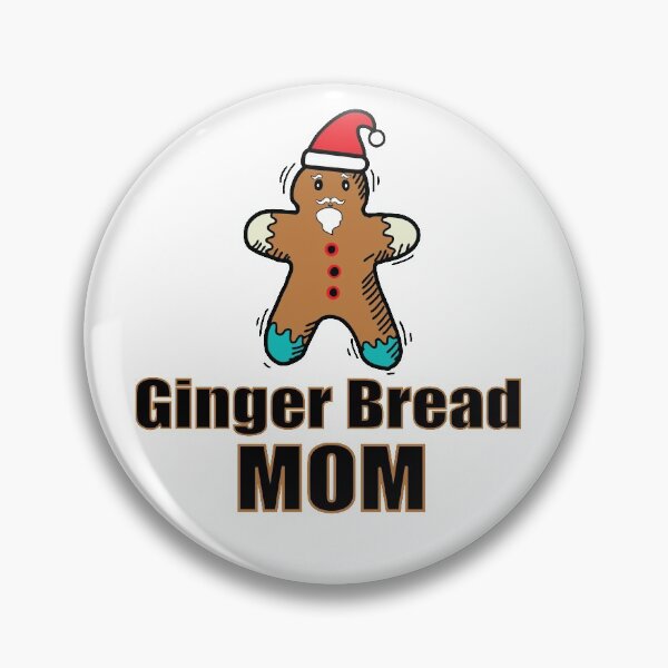 Item preview, ginger bread mom cute christmas holiday spirit lovely gift  designed and sold by MedBoularouah.