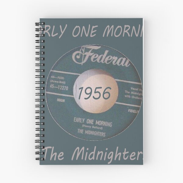 Item preview,   The Midnighters, Early One Morning 1956, BLUES  single, r b, soul, 45, record, Year display, designed and sold by Vintaged.