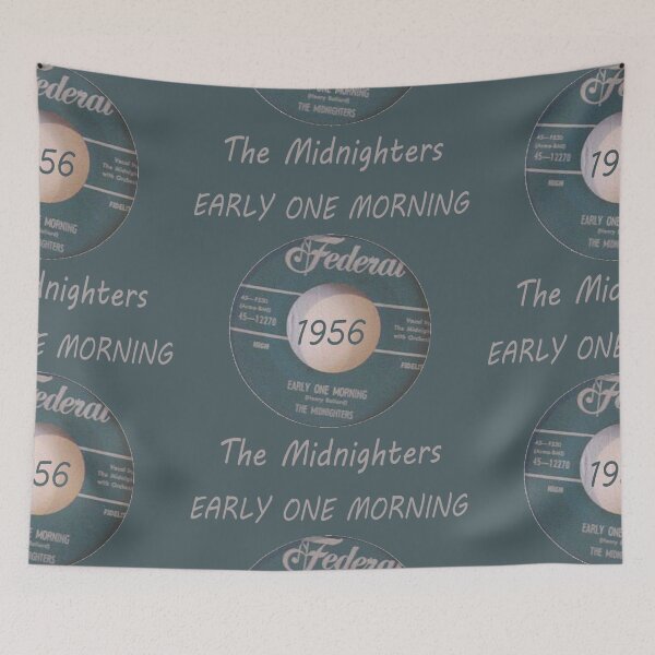 Item preview,   The Midnighters, Early One Morning 1956, BLUES  single, r b, soul, 45, record, Year display, designed and sold by Vintaged.