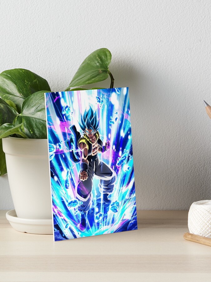 Gogeta Super Sayajin Blue Postcard by AbdeeFactory