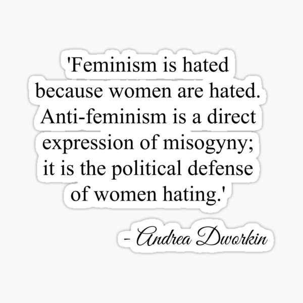 Artikel-Vorschau von Feminismus wird gehasst, weil Frauen volles Zitat hassen, designt und verkauft von herizon.