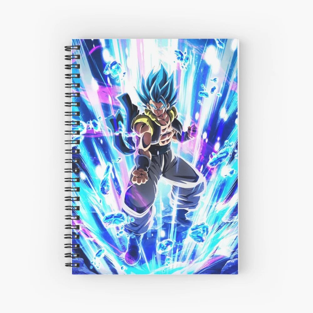 Goku super saiyan Blue by bessalius Spiral Notebook by Bessalius