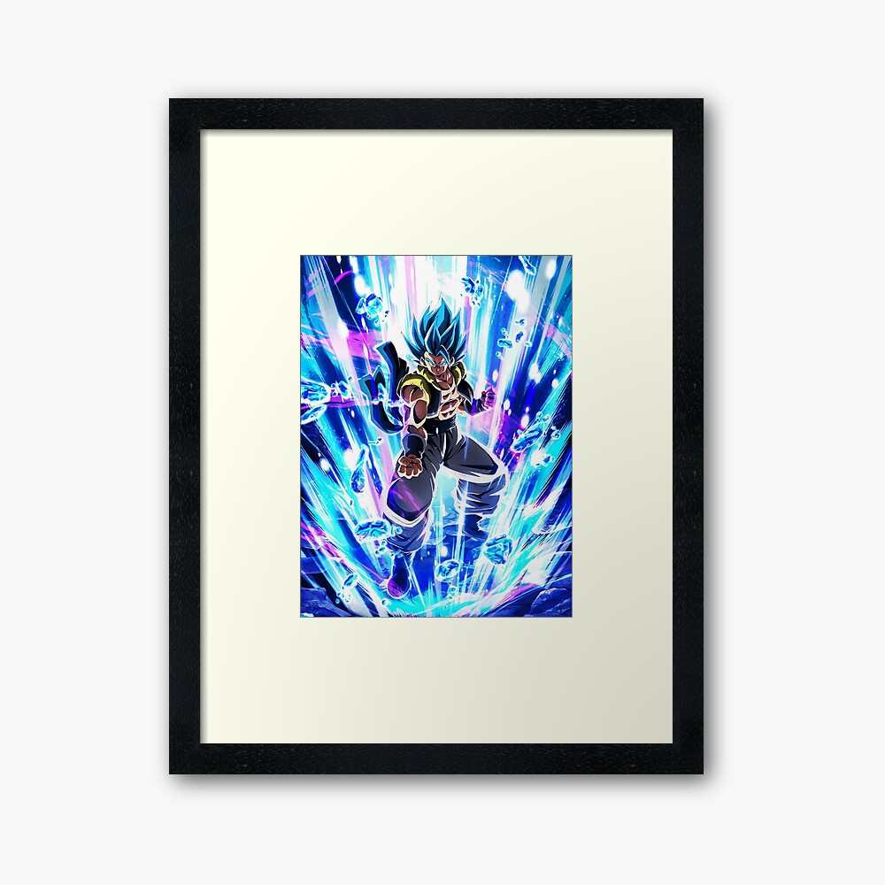 Gogeta Super Sayajin Blue Postcard by AbdeeFactory