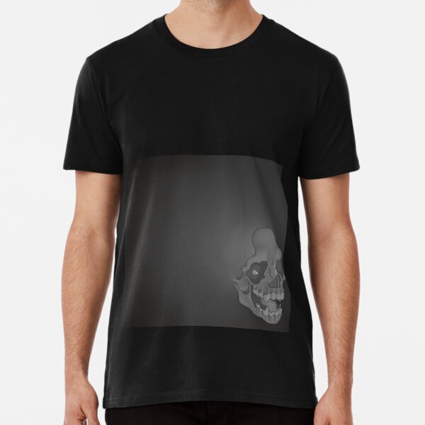 Item preview, Grey Vampire Dark Fantasy Skull designed and sold by CallMeEyepatch.