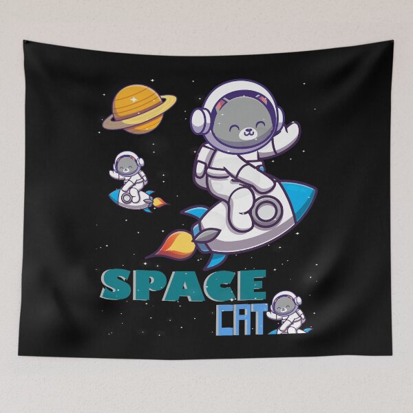 Item preview, Space Cat designed and sold by DELMEO.