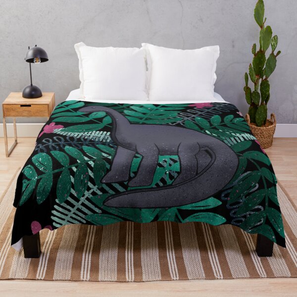 Item preview, Dinosaur & Leaves - Black designed and sold by monitdesign.