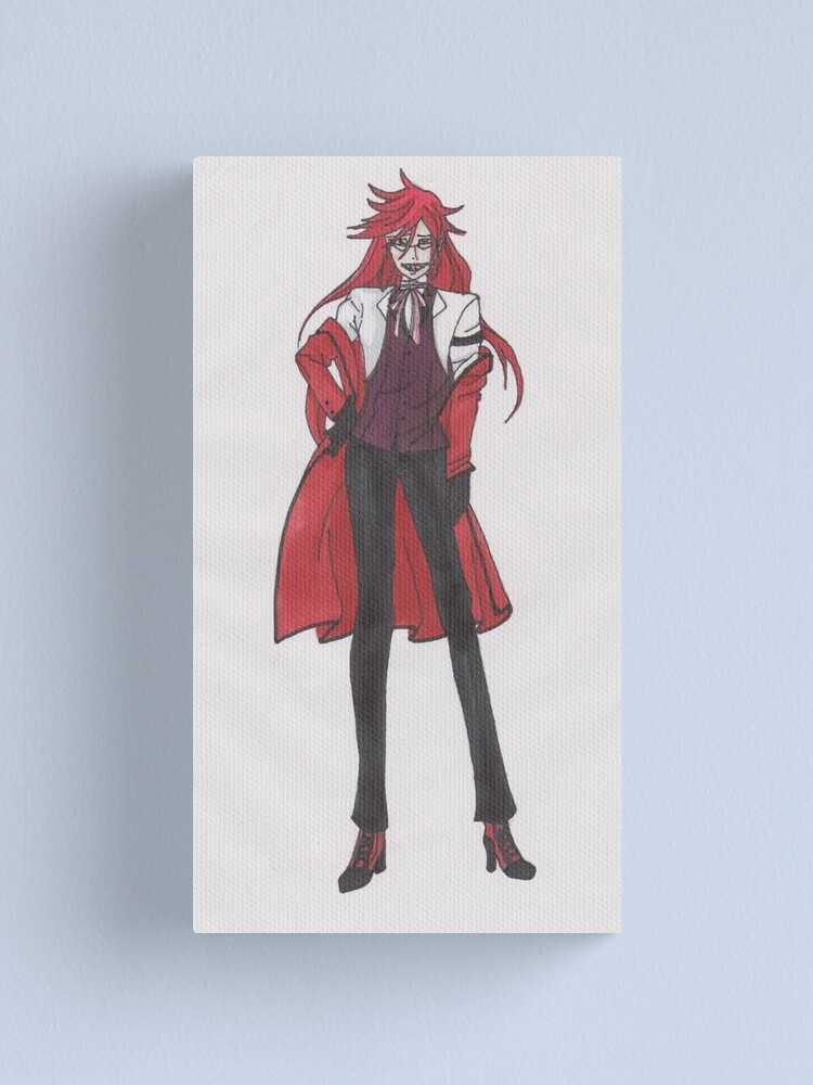 Grell Sutcliff Canvas Print By Bubblybroccoli Redbubble