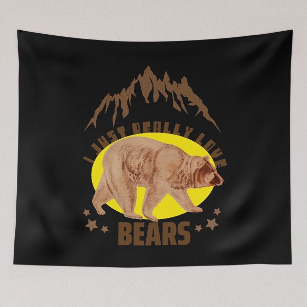 Item preview, I Just Really Love Bears Mountains designed and sold by DELMEO.