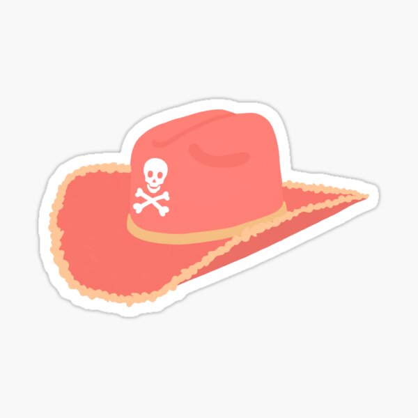 ChiO Cowgirl Hat Sticker