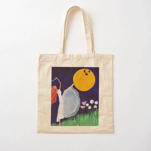 Moon Dance Cotton Tote Bag
