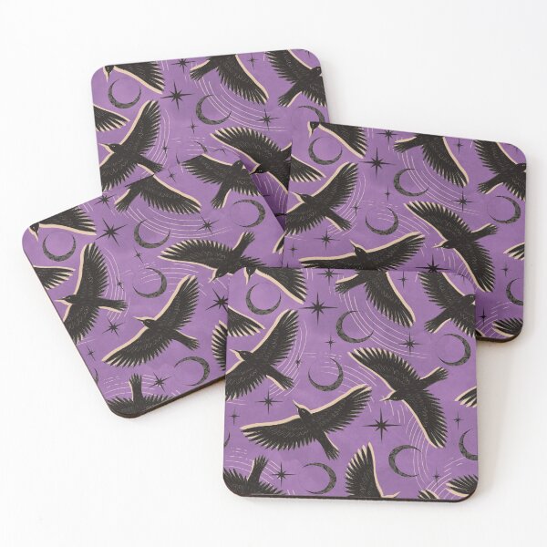 Item preview, Raven With Shadow Purple designed and sold by Lidiebug.