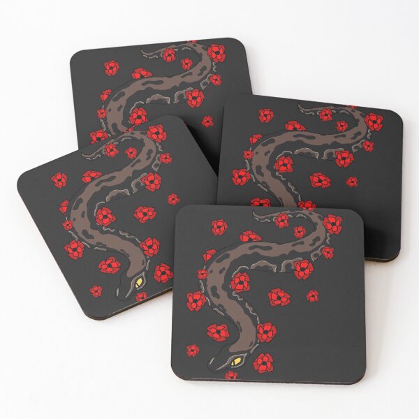 Item preview, Python and Poppies designed and sold by socksmuggler.