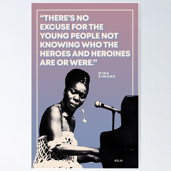 Item preview, Nina Simone w/ Quote designed and sold by SergioAS.