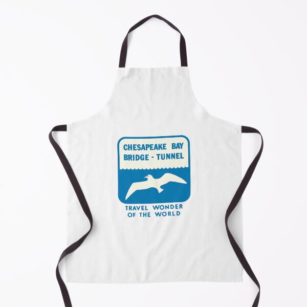 Item preview, Chesapeake Bay Bridge Tunnel Vintage Travel Decal designed and sold by hilda74.