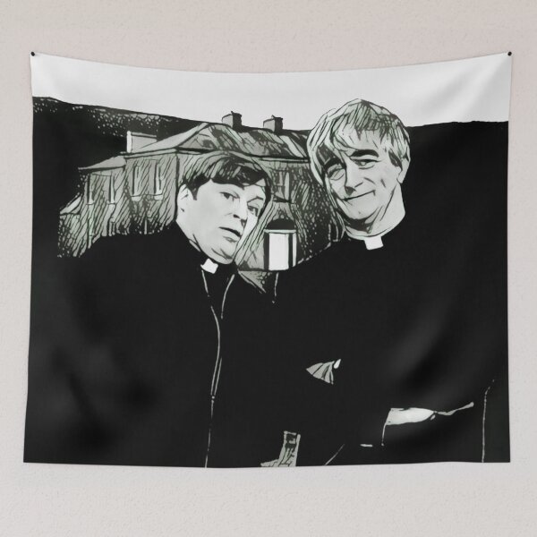 Item preview, Ted y Dougal de Craggy Island Sketch designed and sold by bantershirts.