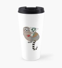 Sloth Lemur Love Travel Mug