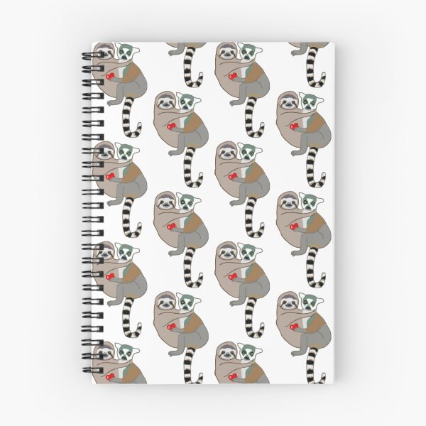 Item preview, Sloth Lemur Love designed and sold by Caitlyn M Cooper.