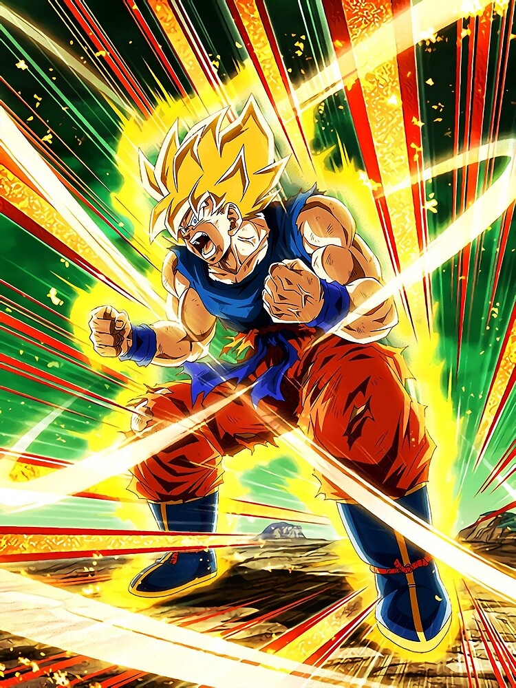 Goku - Super Sayajin Namek  Poster, super sayajins 