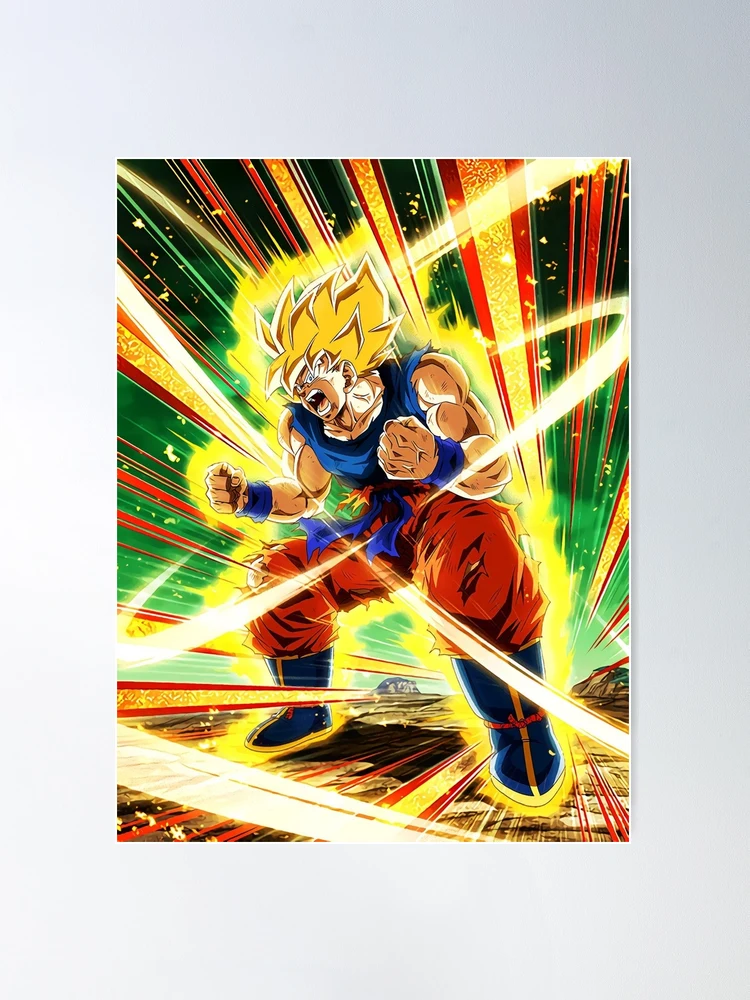 Goku - Super Sayajin Namek Poster by AbdeeFactory