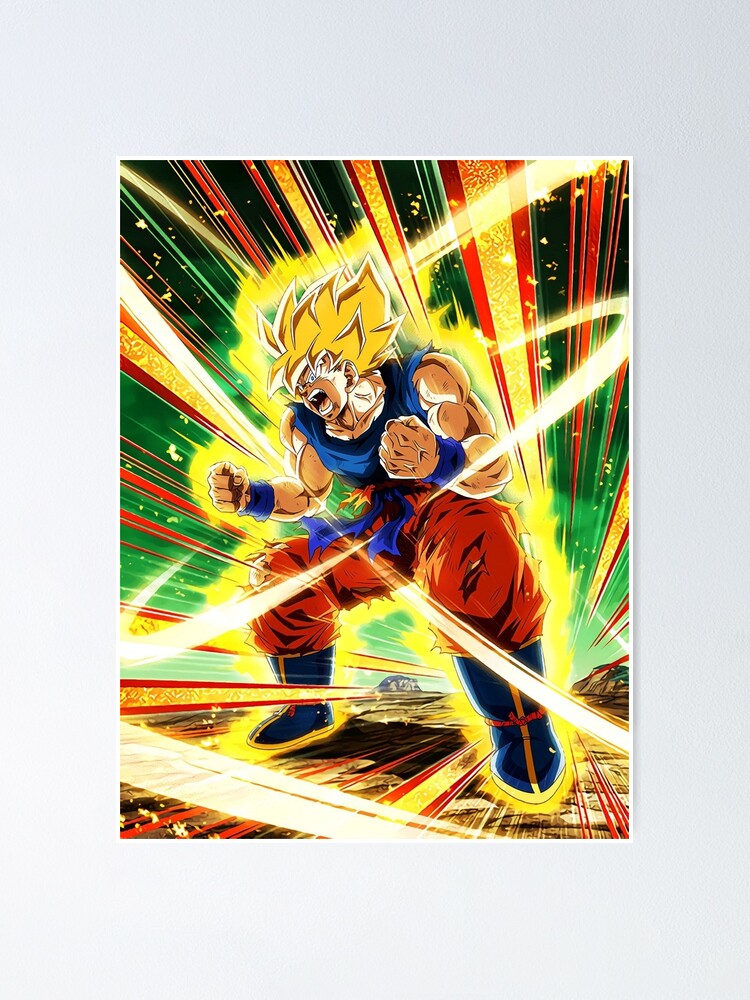 Goku Legends - Super Sayajin Art Board Print by AbdeeFactory