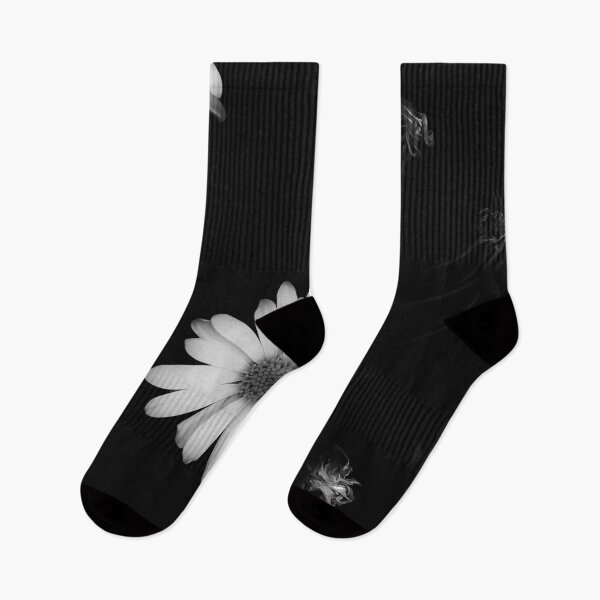 Item preview, blooming flower garden in black and white designed and sold by Mrvell.