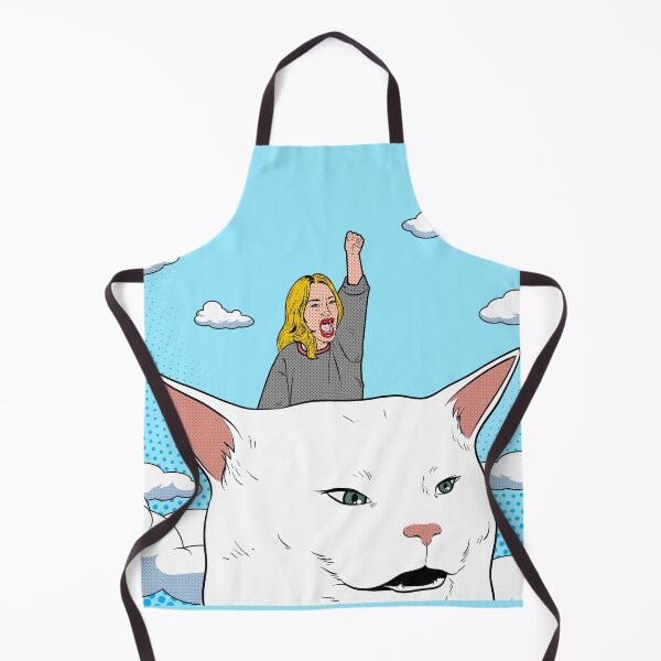 Item preview, Woman Yelling at Cat Meme Dinner Table Salad designed and sold by CelestialHCO.