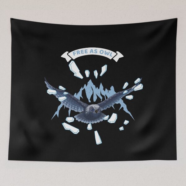 Item preview, Free As Owl designed and sold by DELMEO.