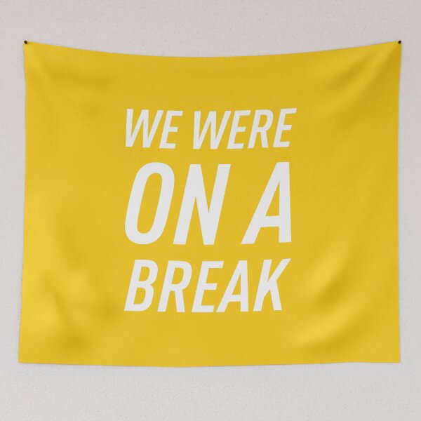 Item preview, We Were on a Break (Yellow) designed and sold by FilipeFerreira.