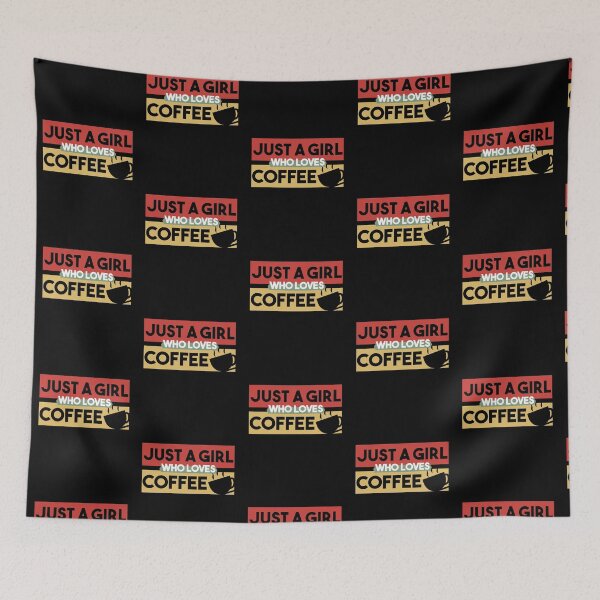 Artikelvorschau, Nur ein Mädchen, das Kaffee liebt - Geschenk für Kaffeesüchtigen entworfen und verkauft von MrElgo.