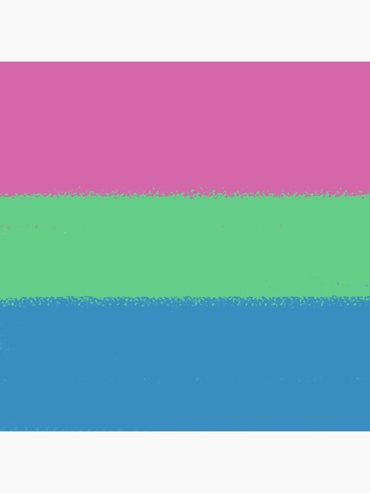 Polysexual Pride Flag Sticker For Sale By Trashboifinds Redbubble