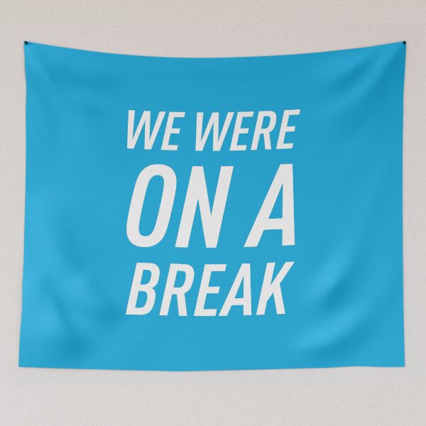 Item preview, We Were on a Break (Blue) designed and sold by FilipeFerreira.