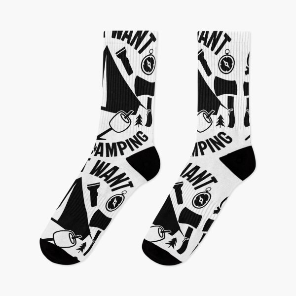 Item preview, I Just Want To Go Camping designed and sold by GravitiTees.