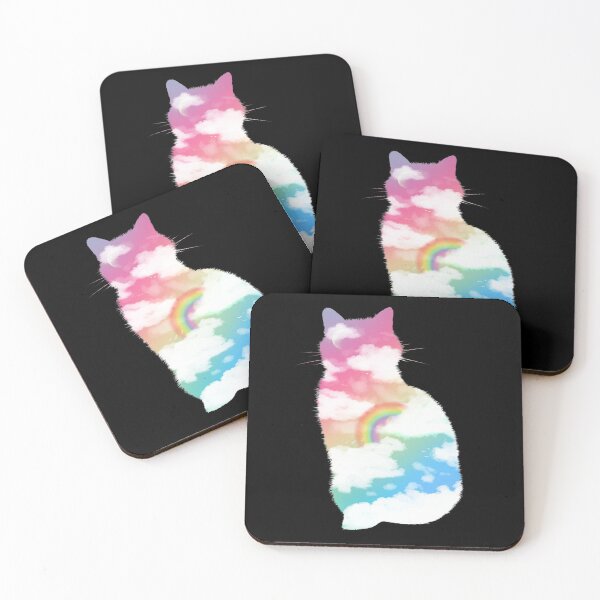 Item preview, Rainbow Citycat - Black  designed and sold by Atieanna.