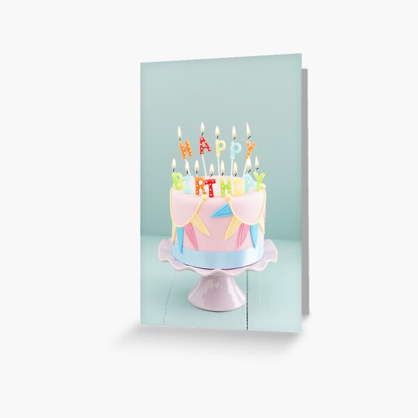Birthday cake Greeting Card