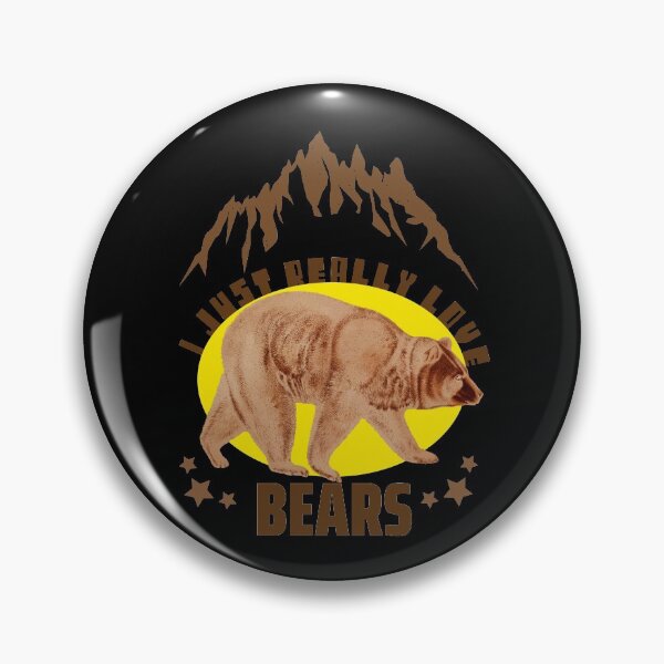 Item preview, I Just Really Love Bears Mountains designed and sold by DELMEO.