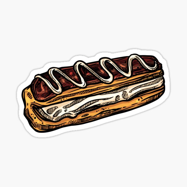 Item preview, Chocolate Eclair designed and sold by Alicia Chee.