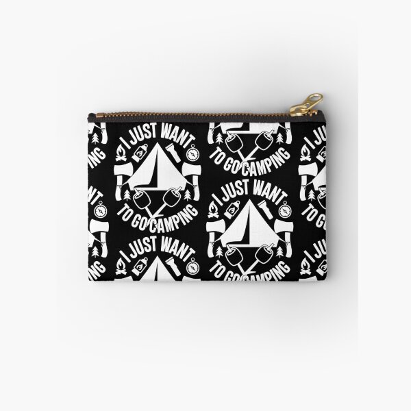 Item preview, I Just Want To Go Camping Happy Trails designed and sold by GravitiTees.