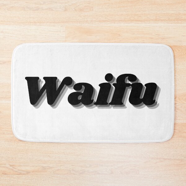 Item preview, Waifu in Black and White designed and sold by TaniaRays.