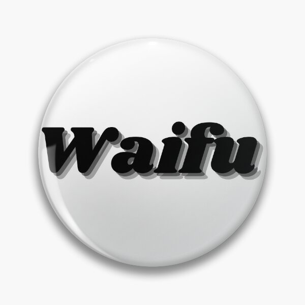 Item preview, Waifu in Black and White designed and sold by TaniaRays.