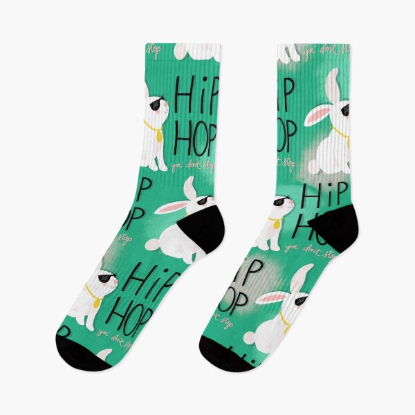 Item preview, Hip Hop Ya Don't Stop Bunny designed and sold by RuthMCreative.