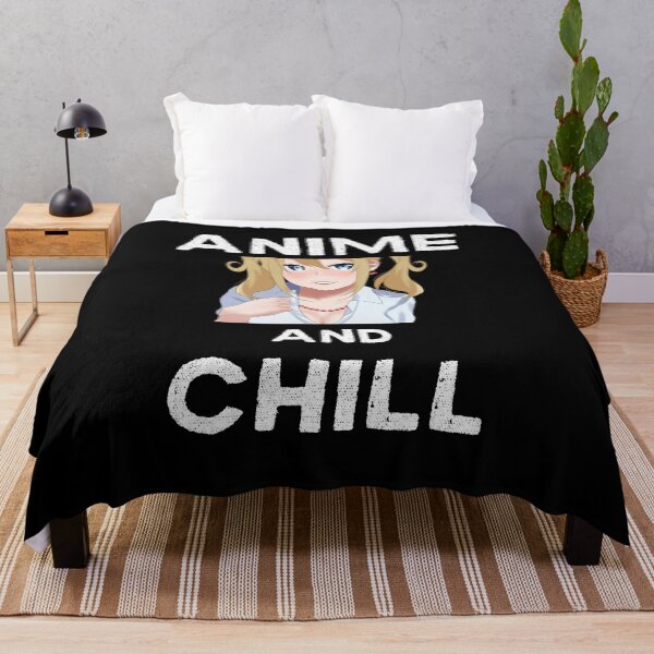 Item preview, Anime And Chill designed and sold by Sutra-Lotus-Co.