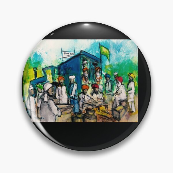 Item preview, Farmers for Justice 3 designed and sold by Sukhpal Grewal Ethnic Art.